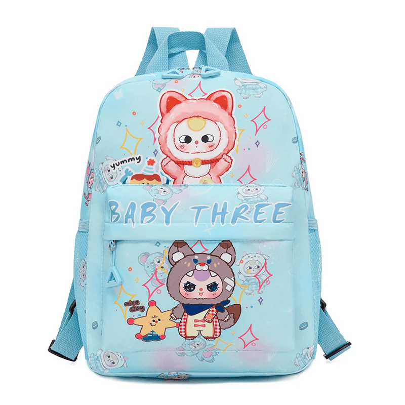 🌈 Morral Escolar Baby Three S1494 – Ligero, Resistente y Perfecto para Niños